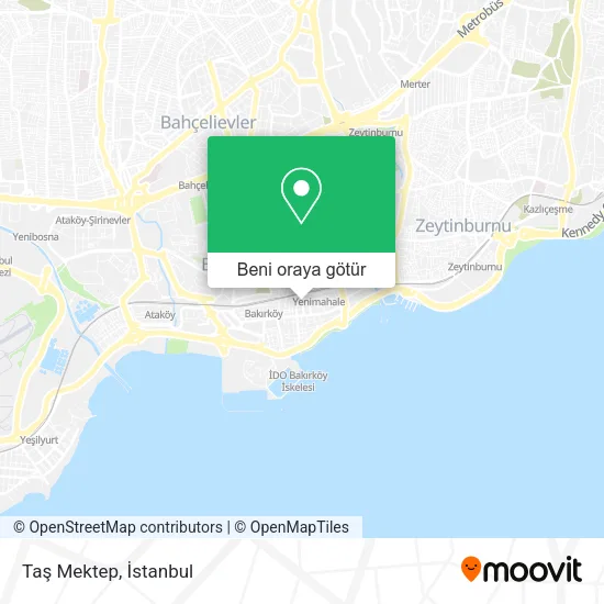Taş Mektep harita