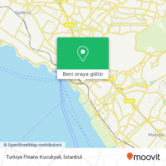 Turkiye Finans Kucukyali harita