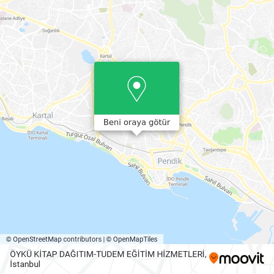 ÖYKÜ KİTAP DAĞITIM-TUDEM EĞİTİM HİZMETLERİ harita