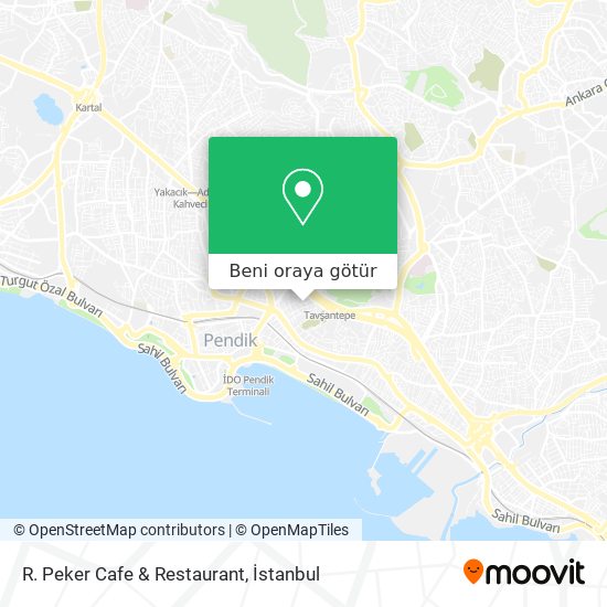 R. Peker Cafe & Restaurant harita