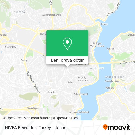 NIVEA Beiersdorf Turkey harita