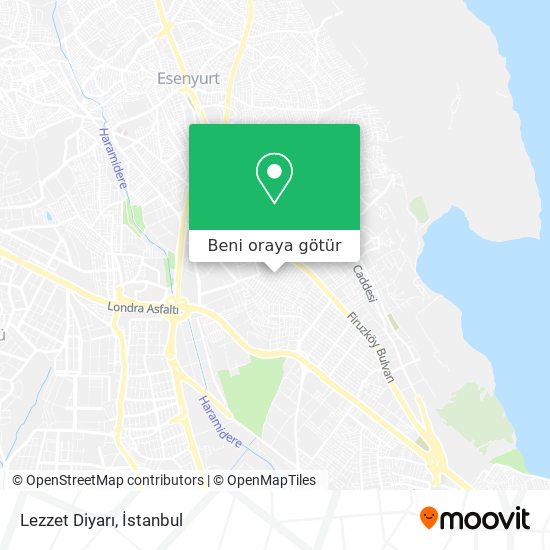 Lezzet Diyarı harita
