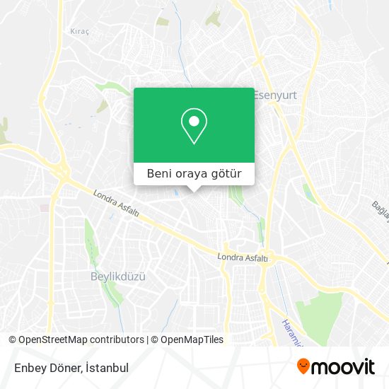 Enbey Döner harita
