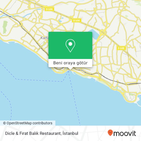 Dicle & Fırat Balık Restaurant harita