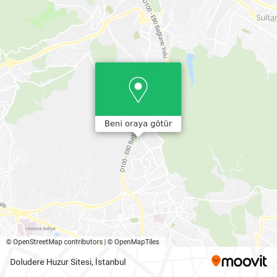 Doludere Huzur Sitesi harita