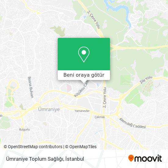 Ümraniye Toplum Sağlığı harita