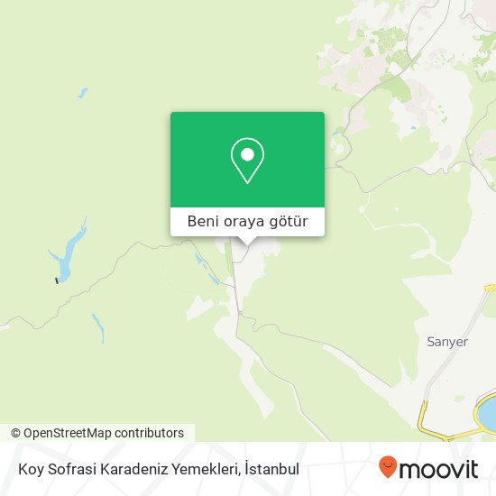 Koy Sofrasi Karadeniz Yemekleri harita