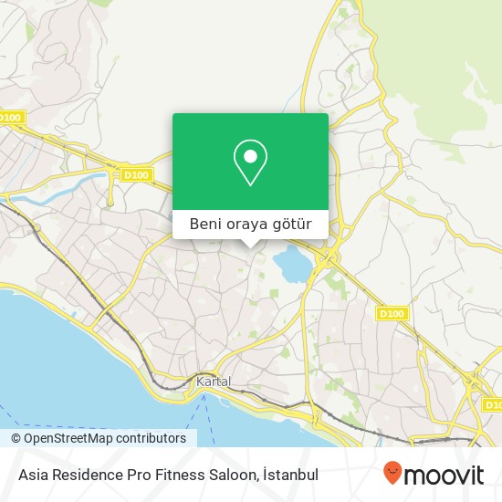 Asia Residence Pro Fitness Saloon harita