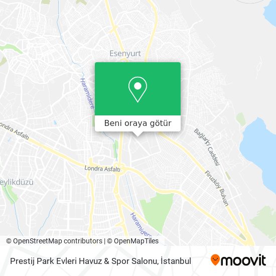 Prestij Park Evleri Havuz & Spor Salonu harita