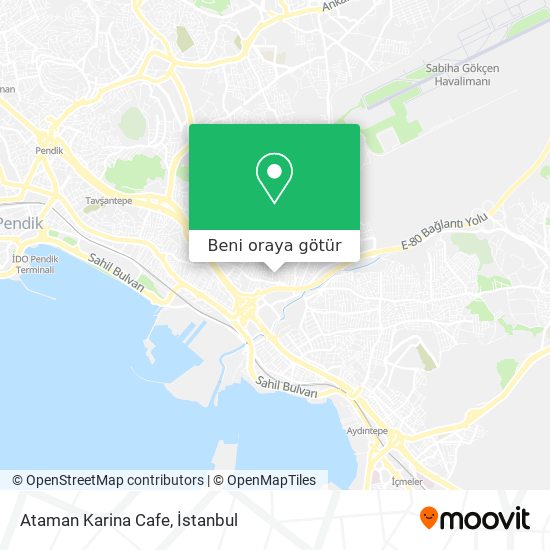 Ataman Karina Cafe harita