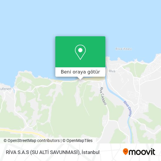RİVA S.A.S (SU ALTİ SAVUNMASİ) harita