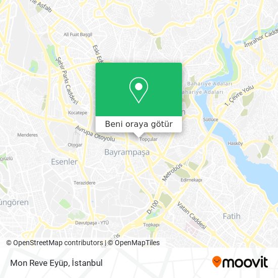 Mon Reve Eyüp harita