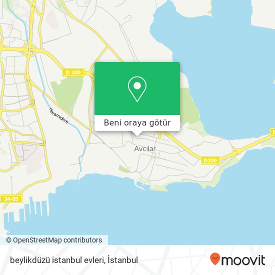 beylikdüzü istanbul evleri harita