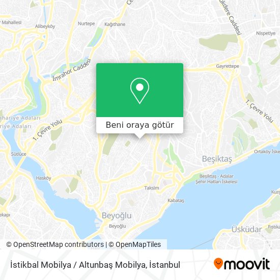 İstikbal Mobilya / Altunbaş Mobilya harita