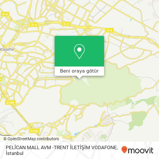 PELİCAN MALL AVM -TRENT İLETİŞİM VODAFONE harita