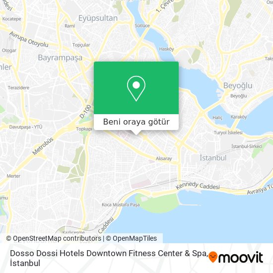 Dosso Dossi Hotels Downtown Fitness Center & Spa harita