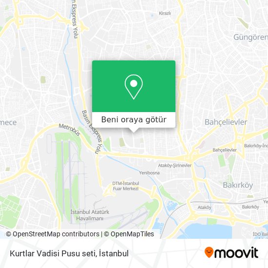 Kurtlar Vadisi Pusu seti harita