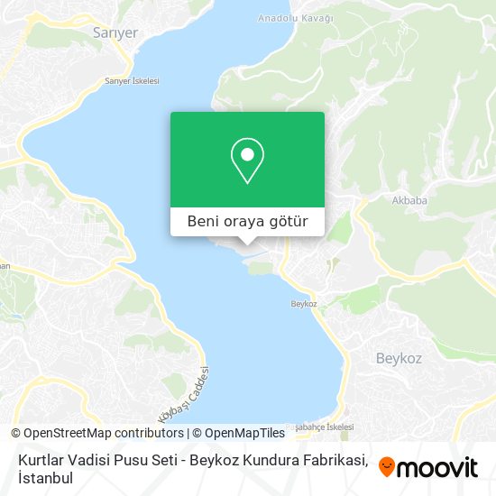 Kurtlar Vadisi Pusu Seti - Beykoz Kundura Fabrikasi harita