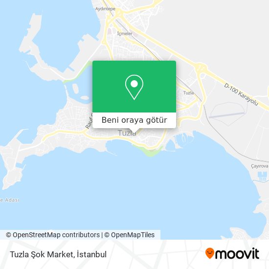 Tuzla Şok Market harita