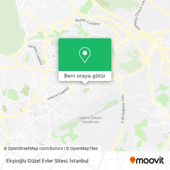 Ekşioğlu Güzel Evler Sitesi harita