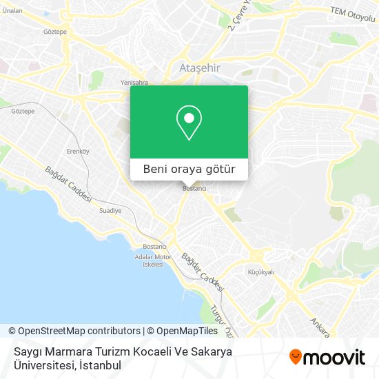 Saygı Marmara Turizm Kocaeli Ve Sakarya Üniversitesi harita