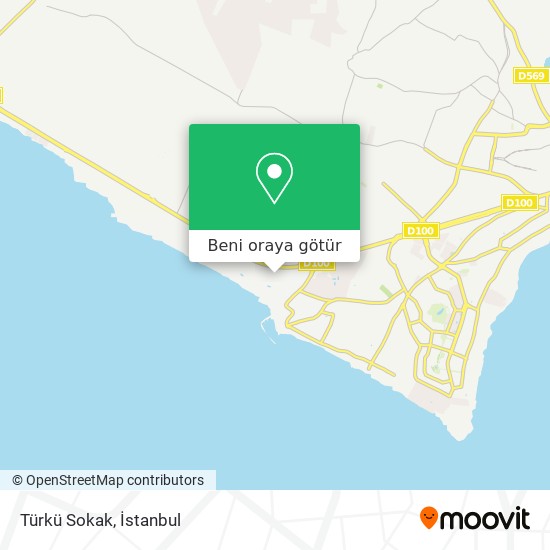 Türkü Sokak harita