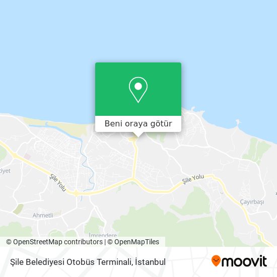 Şile Belediyesi Otobüs Terminali harita