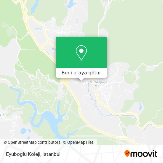 Eyuboglu Koleji harita
