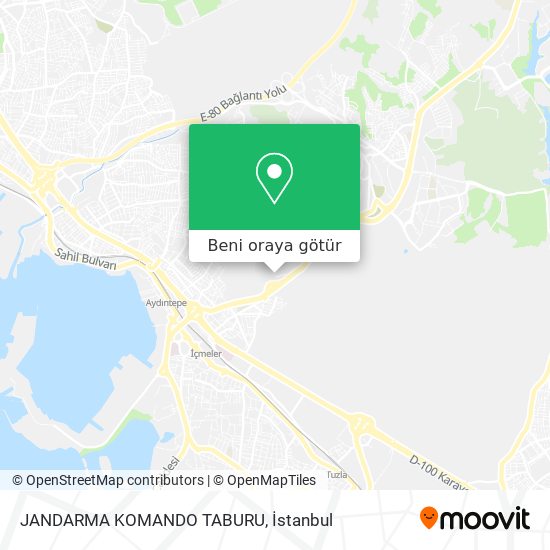 JANDARMA KOMANDO TABURU harita