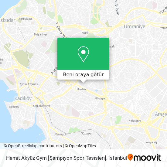 Hamit Akyüz Gym [Şampiyon Spor Tesisleri] harita