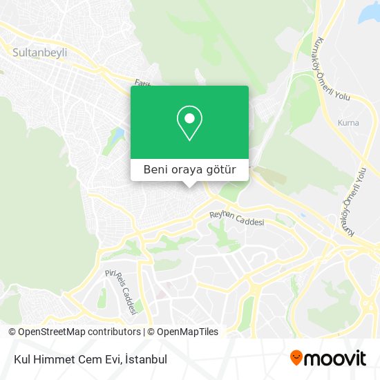 Kul Himmet Cem Evi harita