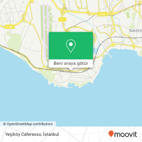 Yeşiköy Caferesso harita