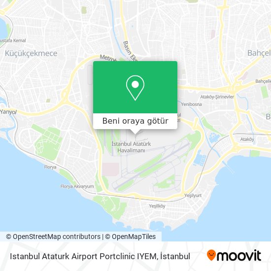 Istanbul Ataturk Airport Portclinic IYEM harita