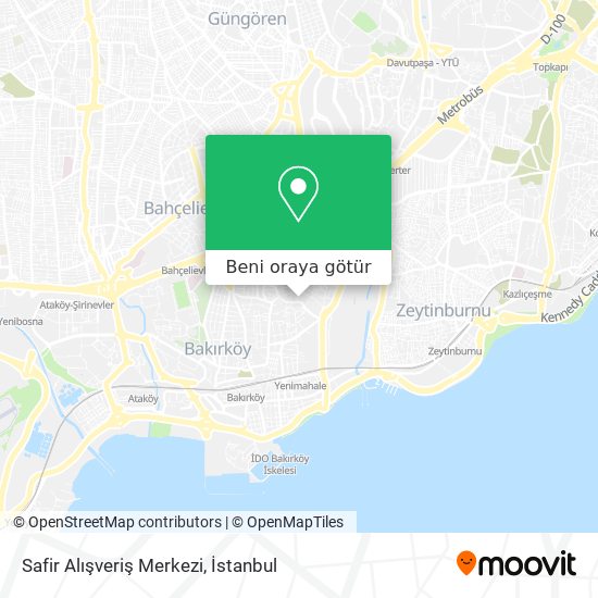 Safir Alışveriş Merkezi harita