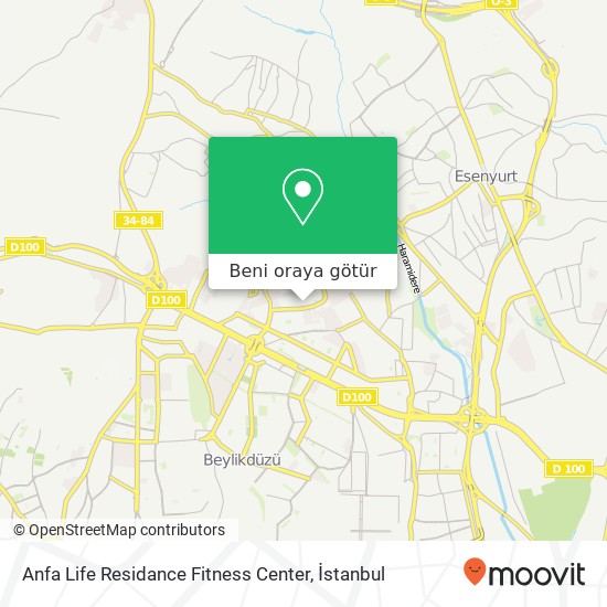 Anfa Life Residance Fitness Center harita