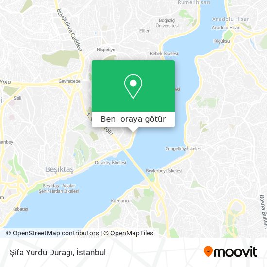 Şifa Yurdu Durağı harita