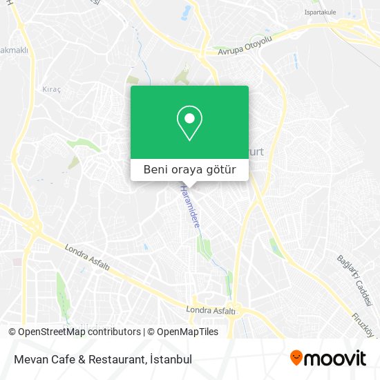 Mevan Cafe & Restaurant harita