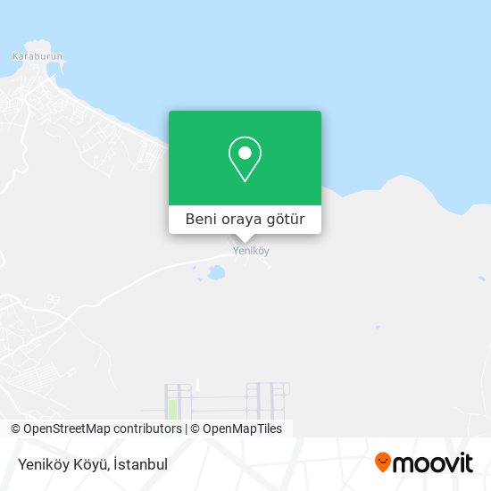 Yeniköy Köyü harita