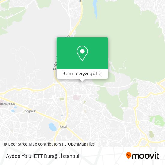 Aydos Yolu İETT Durağı harita