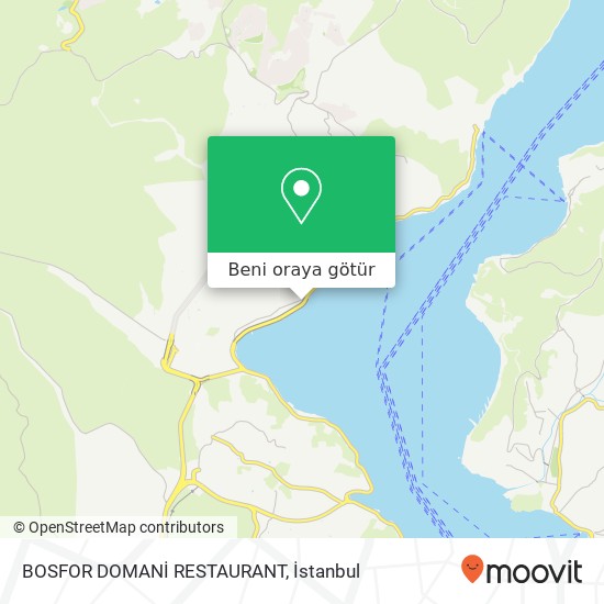 BOSFOR DOMANİ RESTAURANT harita