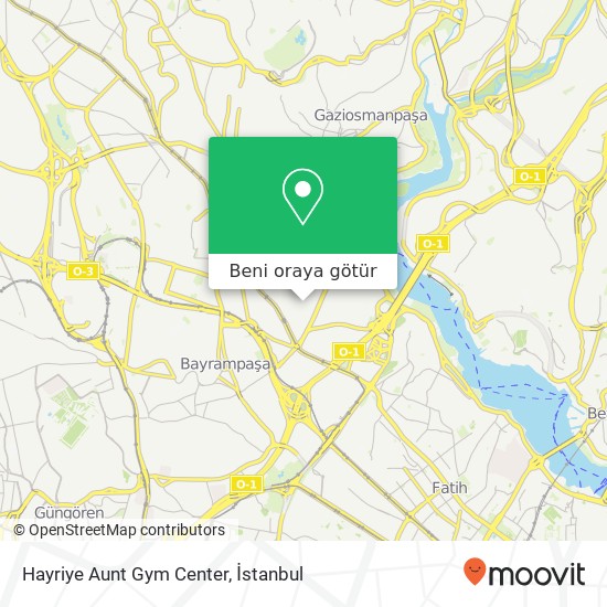 Hayriye Aunt Gym Center harita