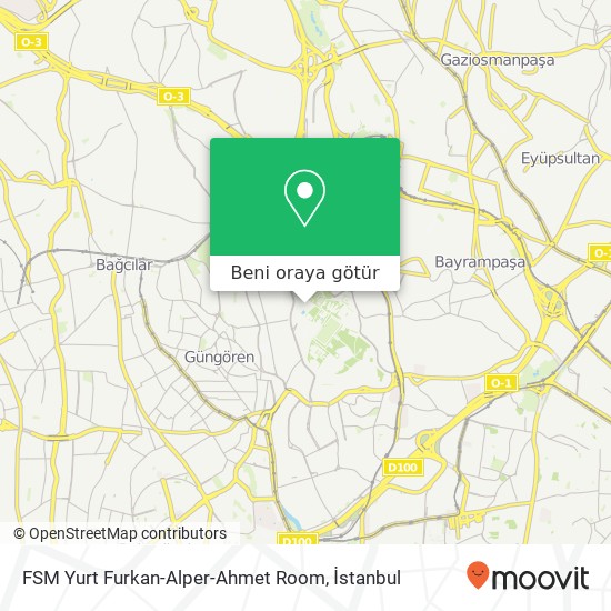 FSM Yurt Furkan-Alper-Ahmet Room harita