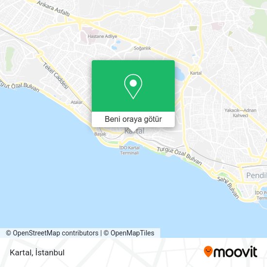 kartal nerede tren otobus minibus dolmus metro veya vapur ile nasil gidilir