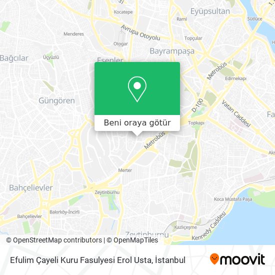 Efulim Çayeli Kuru Fasulyesi Erol Usta harita
