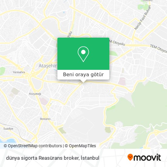 dünya sigorta Reasürans broker harita