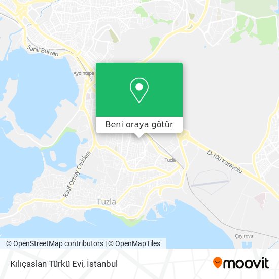 Kılıçaslan Türkü Evi harita