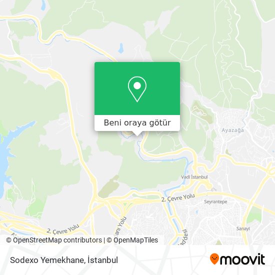 Sodexo Yemekhane harita