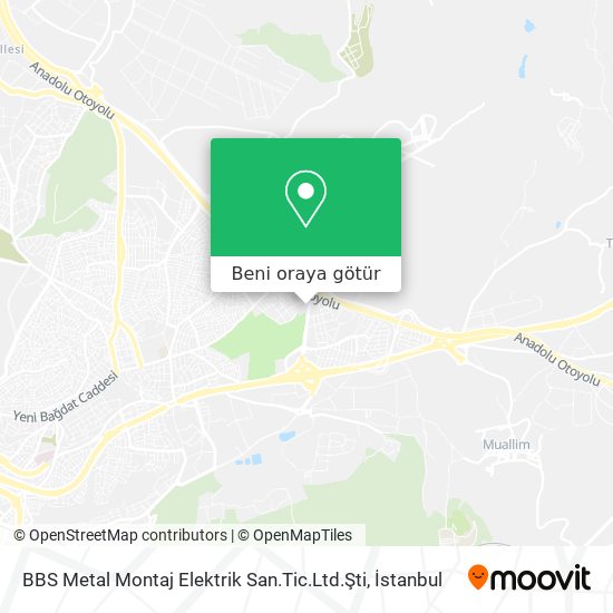 BBS Metal Montaj Elektrik San.Tic.Ltd.Şti harita