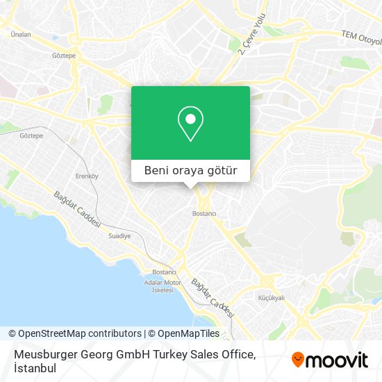 Meusburger Georg GmbH Turkey Sales Office harita