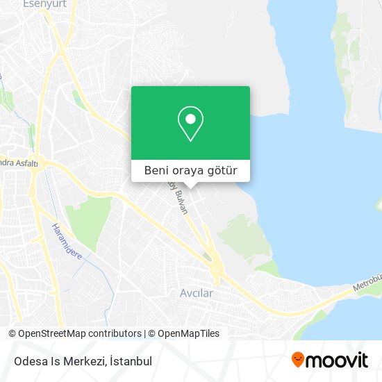 Odesa Is Merkezi harita